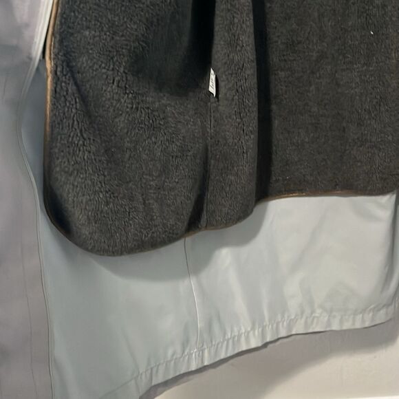 LONDON FOG Vintage 1970's Maincoats Weatherwear, Grey/Light Blue, Sz 10R - Picture 7 of 14